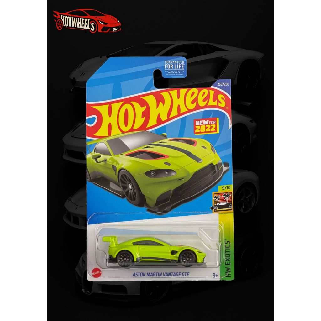 Hotwheels.DN - Xe Hot Wheels Aston Martin Vantage GTE (Card Mỹ)
