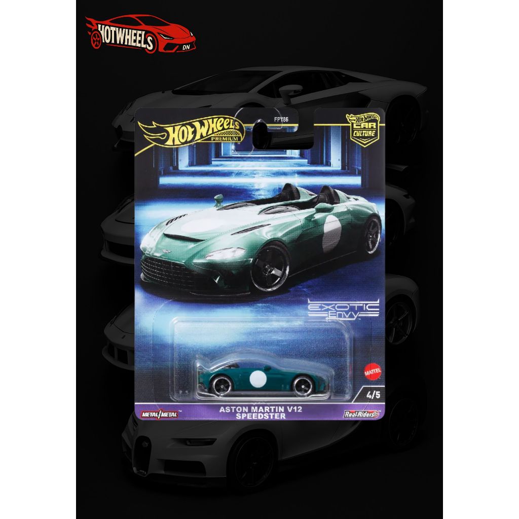 Hotwheels.DN - Xe Hot Wheels Prenium Aston Martin V12 Speedster