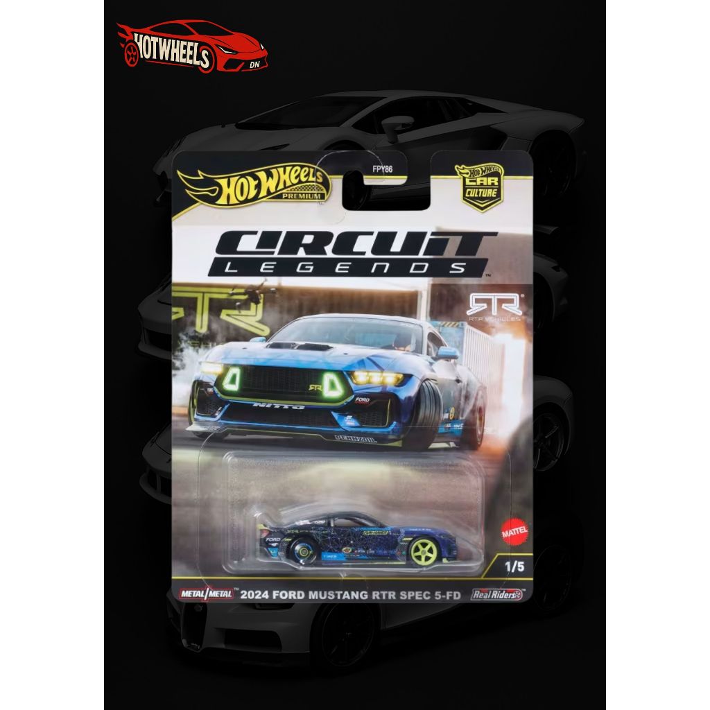 Hotwheels.DN - Xe Hot Wheels Prenium 2024 Ford Mustang RTR Spec 5-FD