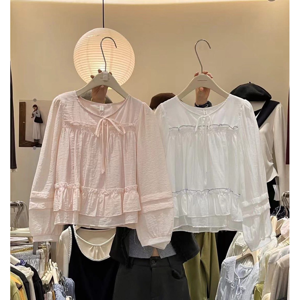 9162 Tag liang Áo baby doll Qc