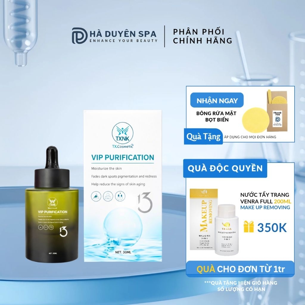 Serum Vip 13 Purification TXcosmetics hộp 30ml