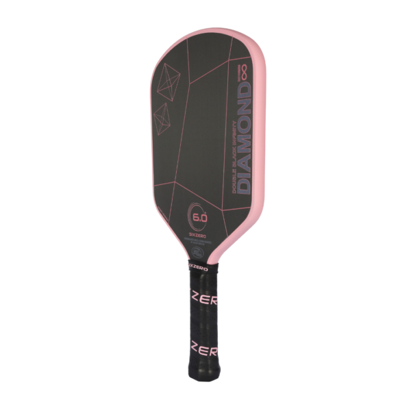 Vợt Pickleball Double Black diamond Control - Cherry Blossom Pink (black edgeguard)