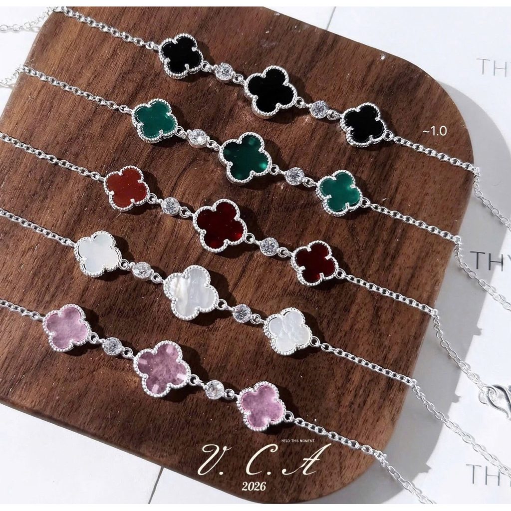 Lắc tay nữ  Lắc tay cỏ 4 lá