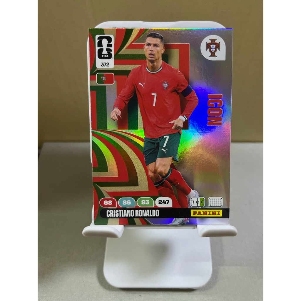 [HIẾM] Thẻ bóng đá ICON – Cristiano Ronaldo (CR7) | Panini Adrenalyn XL FIFA World Cup 2026 chính hã