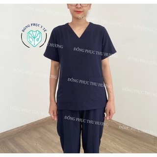 GIÁ XƯỞNG - Đồng phục Spa Vải Lon Co Giãn, Bộ quần áo y tế, Áo blue dược sĩ, Bộ Scrubs bác sĩ, Áo Blouse