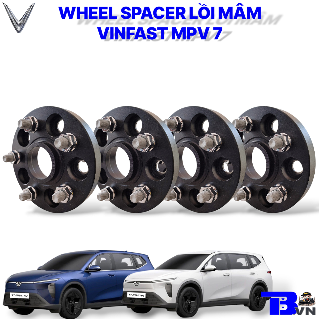 WHEEL SPACER VINFAST MPV 7 NGẦU CHIẾN LÀM ĐẸP CHO XE