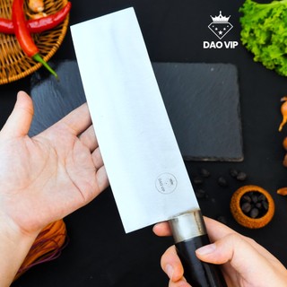 Dao thái thép trắng cao cấp cán gỗ  TKM DAO VIP CAO BẰNG