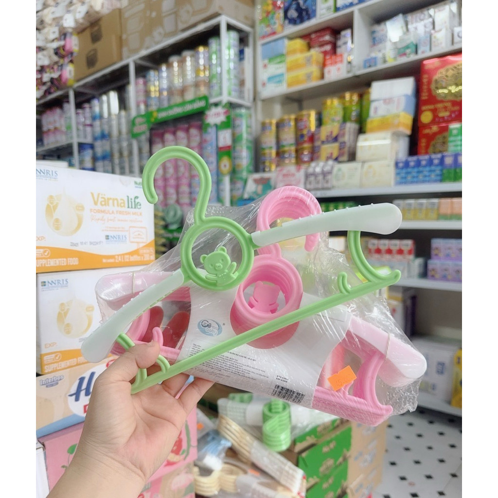 Móc treo quần áo Gbbaby set 5pcs