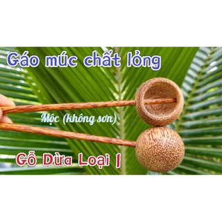 Gáo dừa múc nước, nước tương, chất lỏng,....