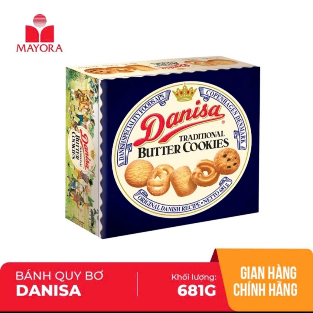 bánh Danisa hộp thiếc 681g
