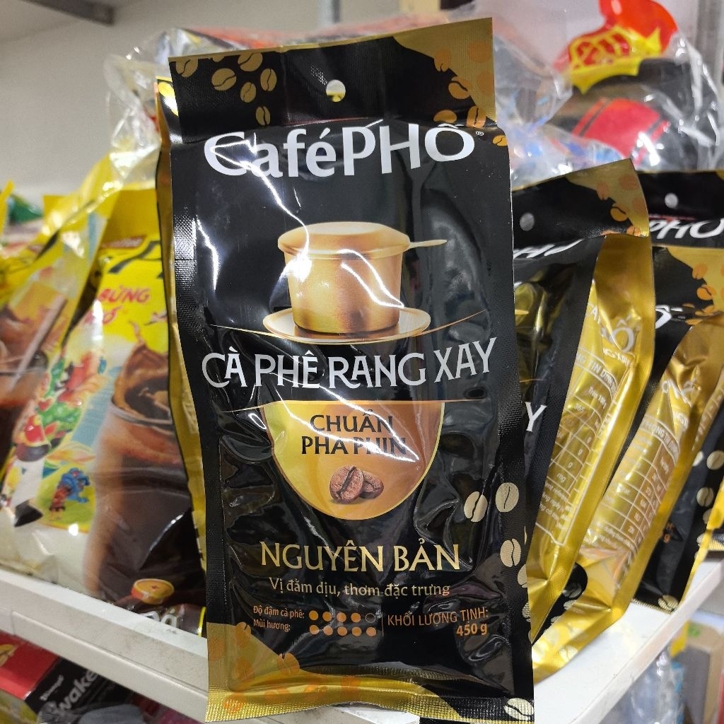 Cafe Phố. Cafe Rang Xay 450g