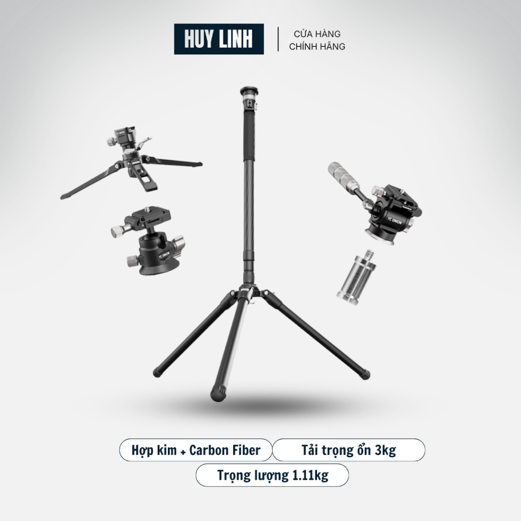 YC Onion Tako Nano Monopod Chân máy quay thao tác nhanh cho máy ảnh camera DSLR Kit #MTNCLS176