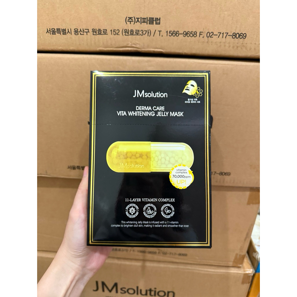 COMBO 10 MIẾNG Mặt Nạ Dưỡng Da JMsolution Derma Care Vita Jelly Mask (30ml x10)