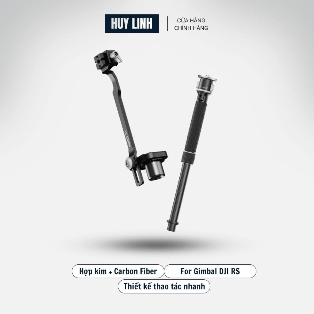 YC Onion phụ kiện mở rộng cho RS Gimbal chất liệu Carbon & Hợp kim