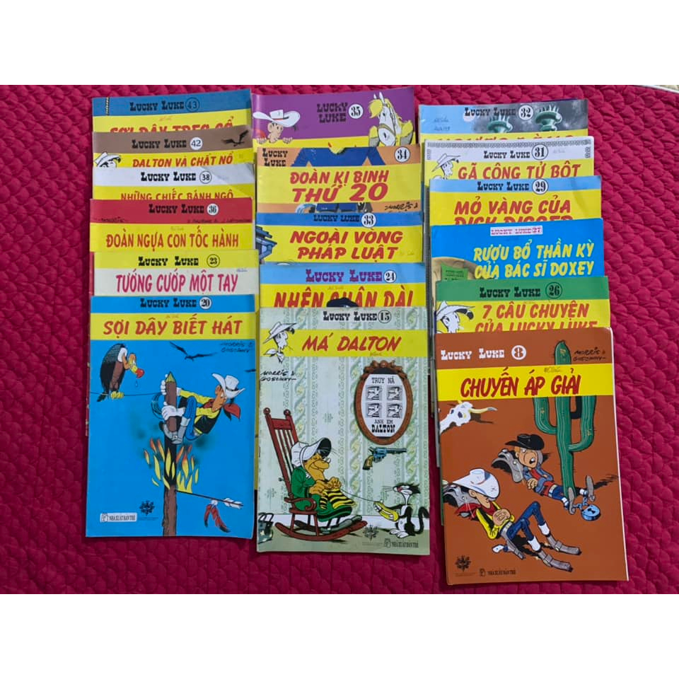Truyện tranh - Lucky Luke Đời Đầu Năm 1998 - Trọn Bộ 82 Tập - NXB Trẻ