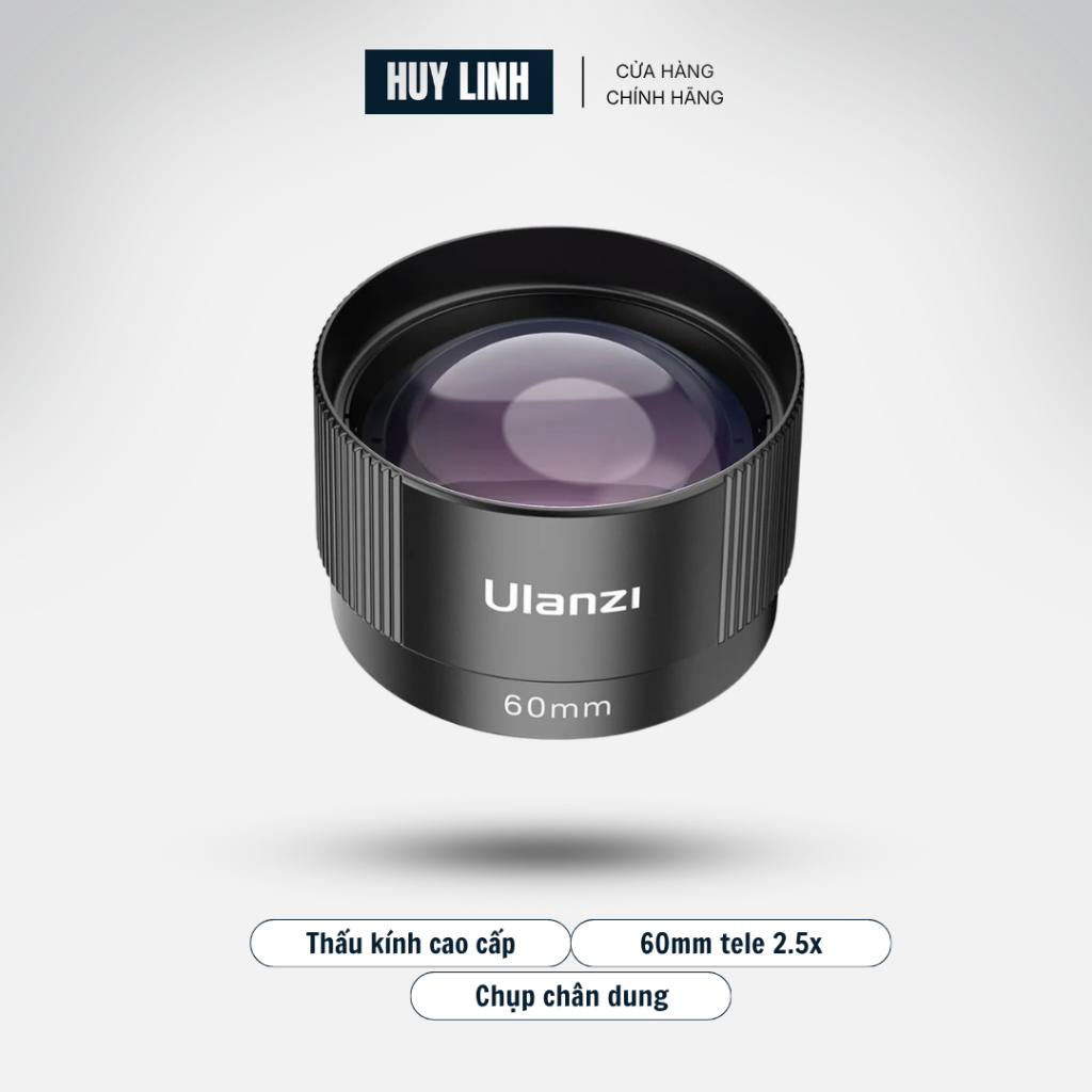 Ulanzi CL006 Lens chụp hình sử dụng cho điện thoại tiêu cự 60mm