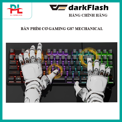 BÀN PHÍM CƠ GAMING G87 MECHANICAL BLACK - CHÍNH HÃNG
