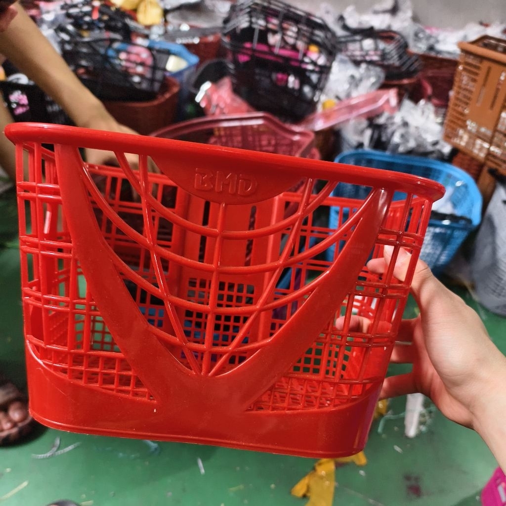 Giỏ 20 lắp xe đạp trẻ em đầy đủ màu sắc bền dẻo chất lượng cao