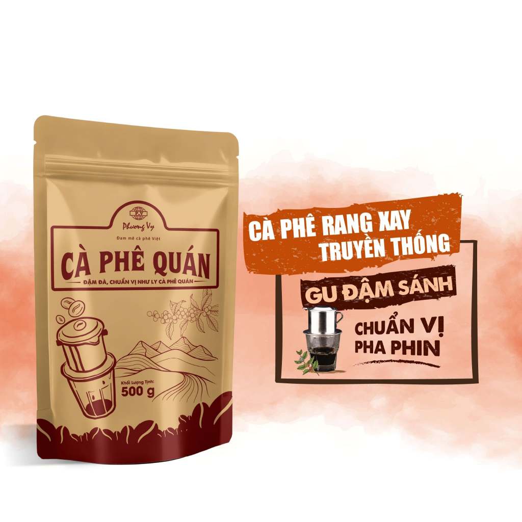 Cà phê Quán của nhà Phương Vy 500gr