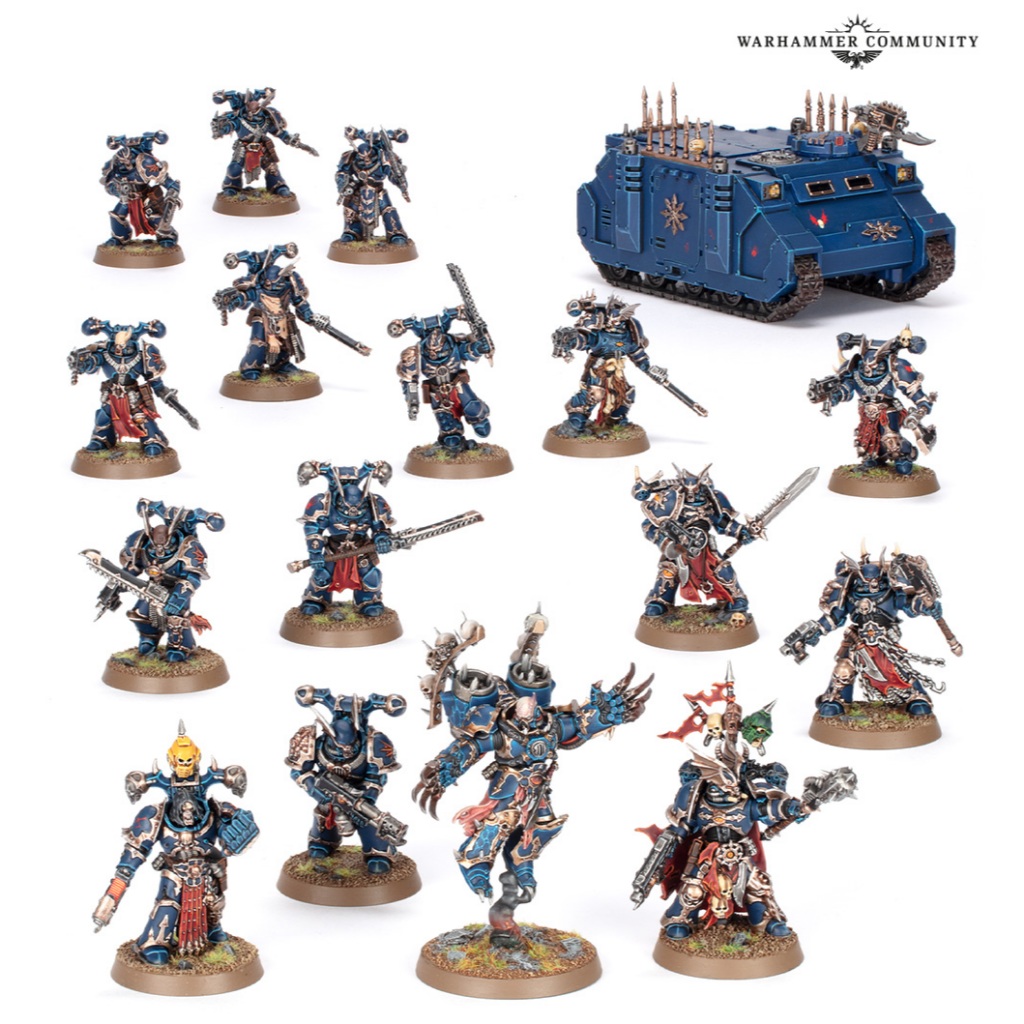 BỘ MÔ HÌNH WARHAMMER 40K COMBAT PATROL: NIGHT LORDS