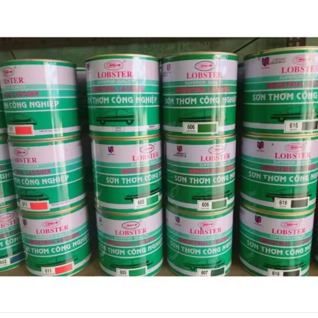 SƠN THƠM CÔNG NGHIỆP LOBSTER NHANH KHÔ MÀU CỰC ĐẸP