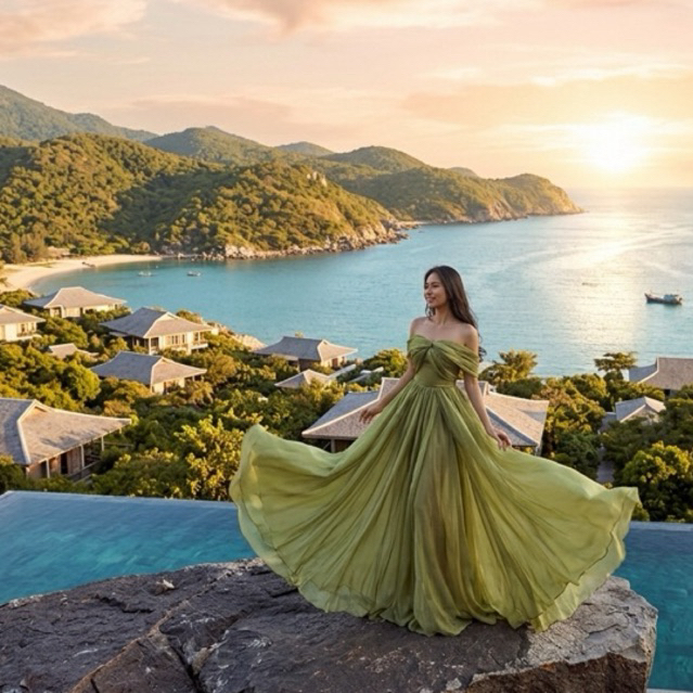 Pass nhanh váy dự tiệc maxi 21Six 🌹size M