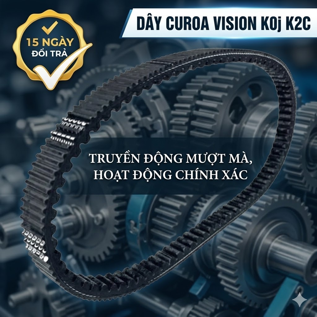 Dây Curoa Vision KOJ K2C 2020 2021 2022 2023 – Dây Đai Truyền Động Xe Ga Bền Bỉ Chạy Êm