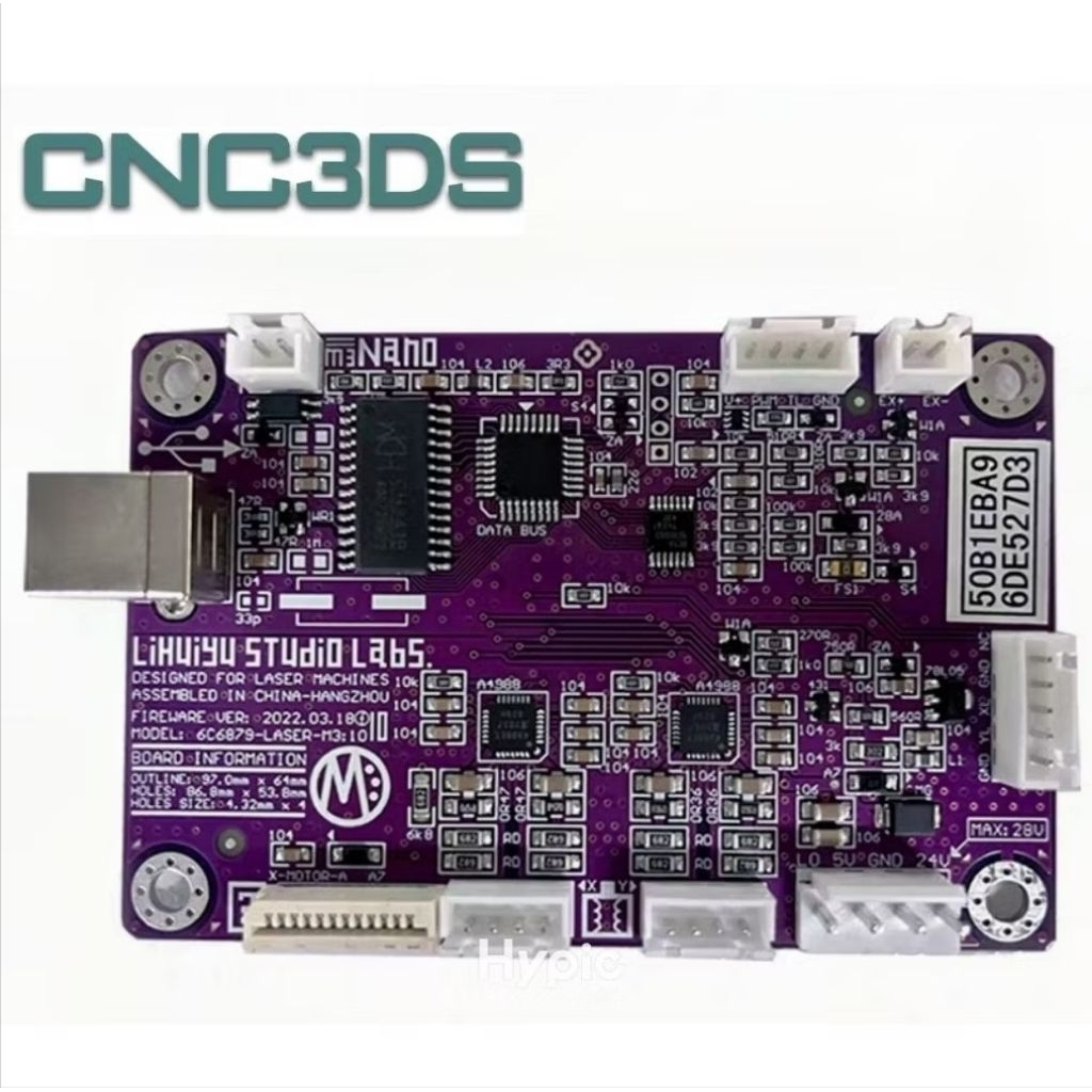 Bảng mạch Corel Laser 6C6879-LASER-M3 cho máy Laser Co2 3020, 6040 và USB Corel Laser