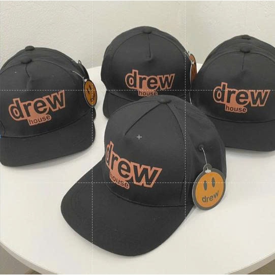 Mũ lưỡi trai Drew đen cho bé trai size từ 2-10 tuổi