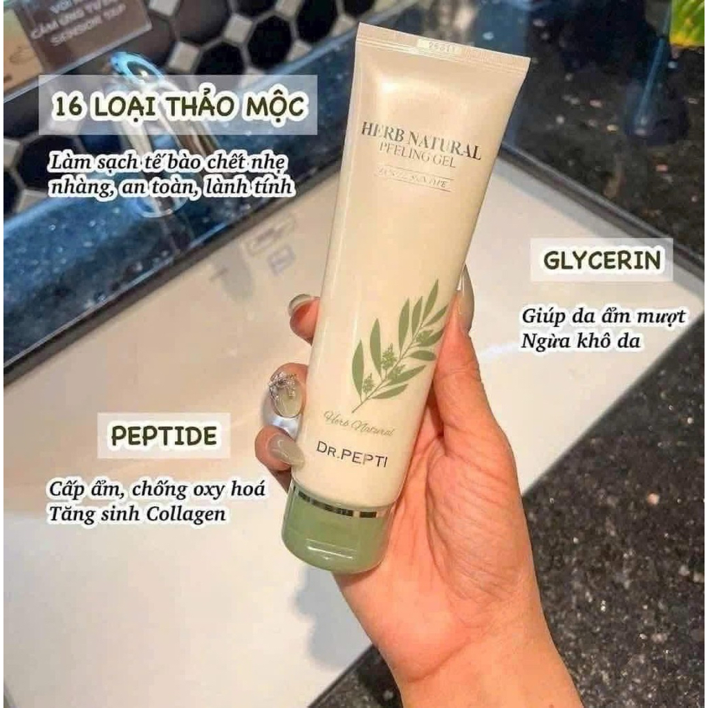 Tẩy da chết Dr.Pepti