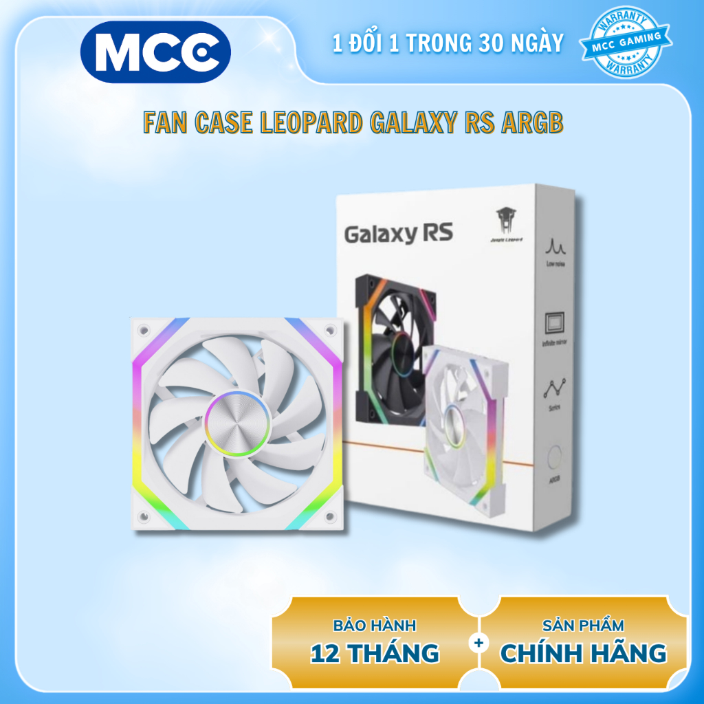 Fan case Jungle Leopard Galaxy RS ARGB 120mm