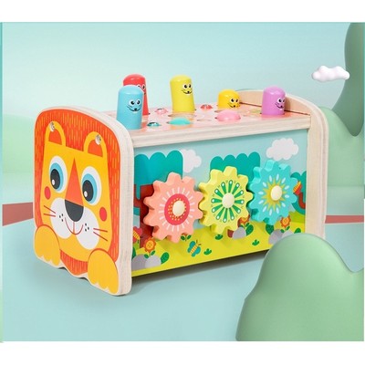 Đồ Chơi Cho Bé 1 Tuổi S-Kids, Trò Chơi Đập chuột kết hợp đàn Xylophone.