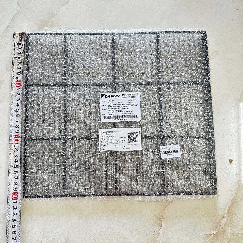 Lưới lọc điều hoà Daikin 9000 - 12000 BTU (Combo 2 mảnh)