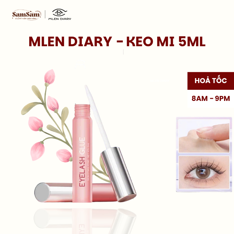 Keo Mi MLEN DIARY 5ml – Siêu Dính, Tự Nhiên, Không Lộ Keo