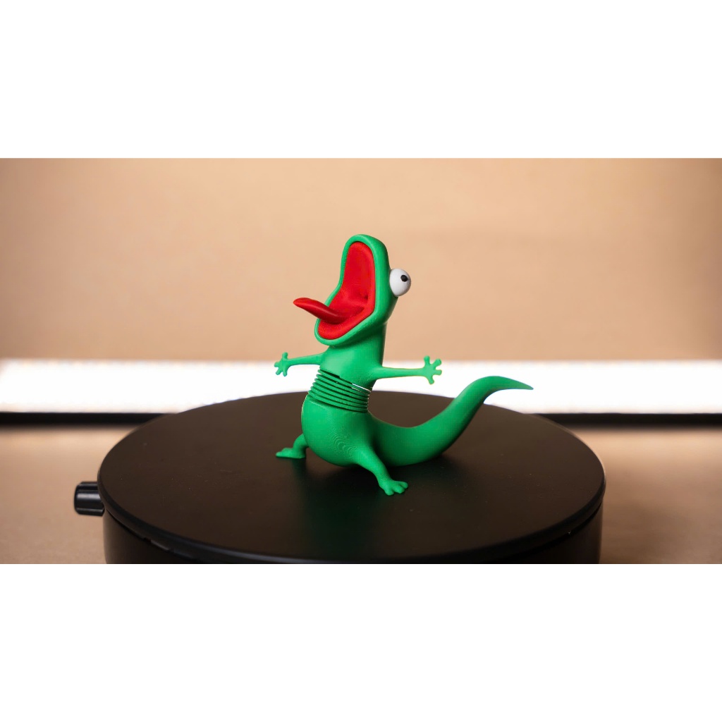 Mô Hình Thằn Lằn Hoppers in 3D– Tom Lizard In 3D Khớp Linh Hoạt | Lizard Meme Dễ Thương