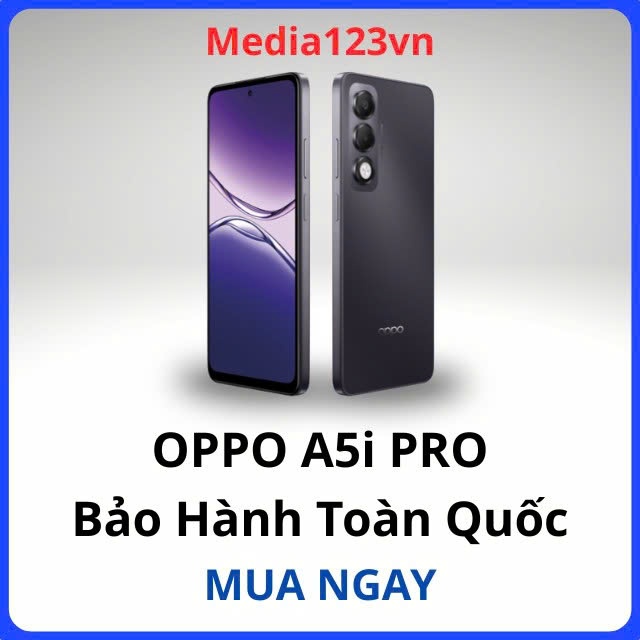 Điện Thoại OPPO A5i PRO Snapdragon® 6s 4G Gen1 Bảo Hành Toàn Quốc
