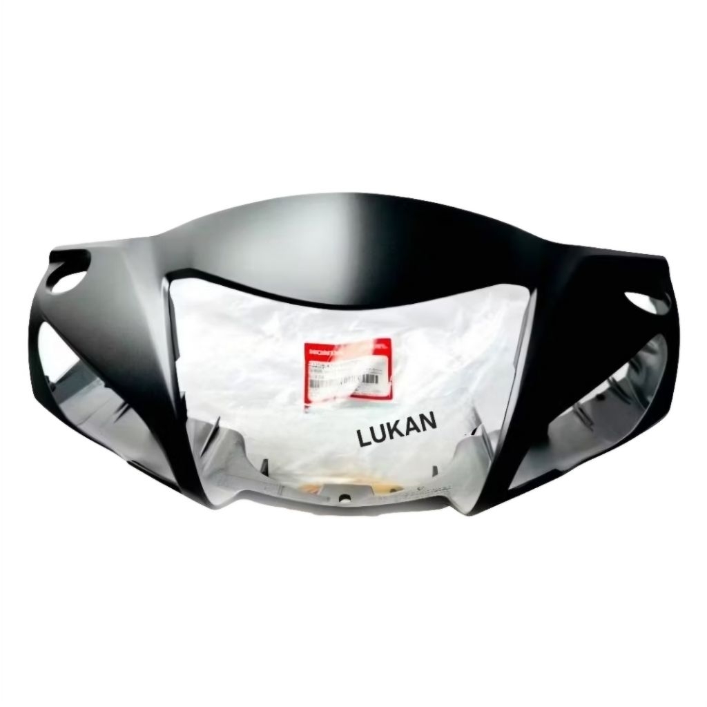 Nhựa ốp võ đầu đèn trước xe WAVE A, ALPHA 110 Đen nhám mờ zin