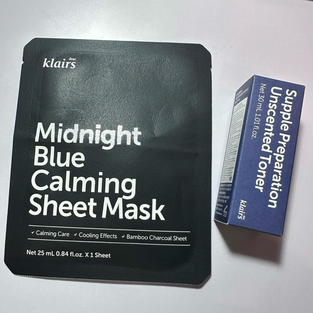 Combo Toner Dear Klairs Làm Dịu Và Cân Bằng Da 30ml + 1 Mặt Nạ Dear Klairs Dưỡng Ẩm