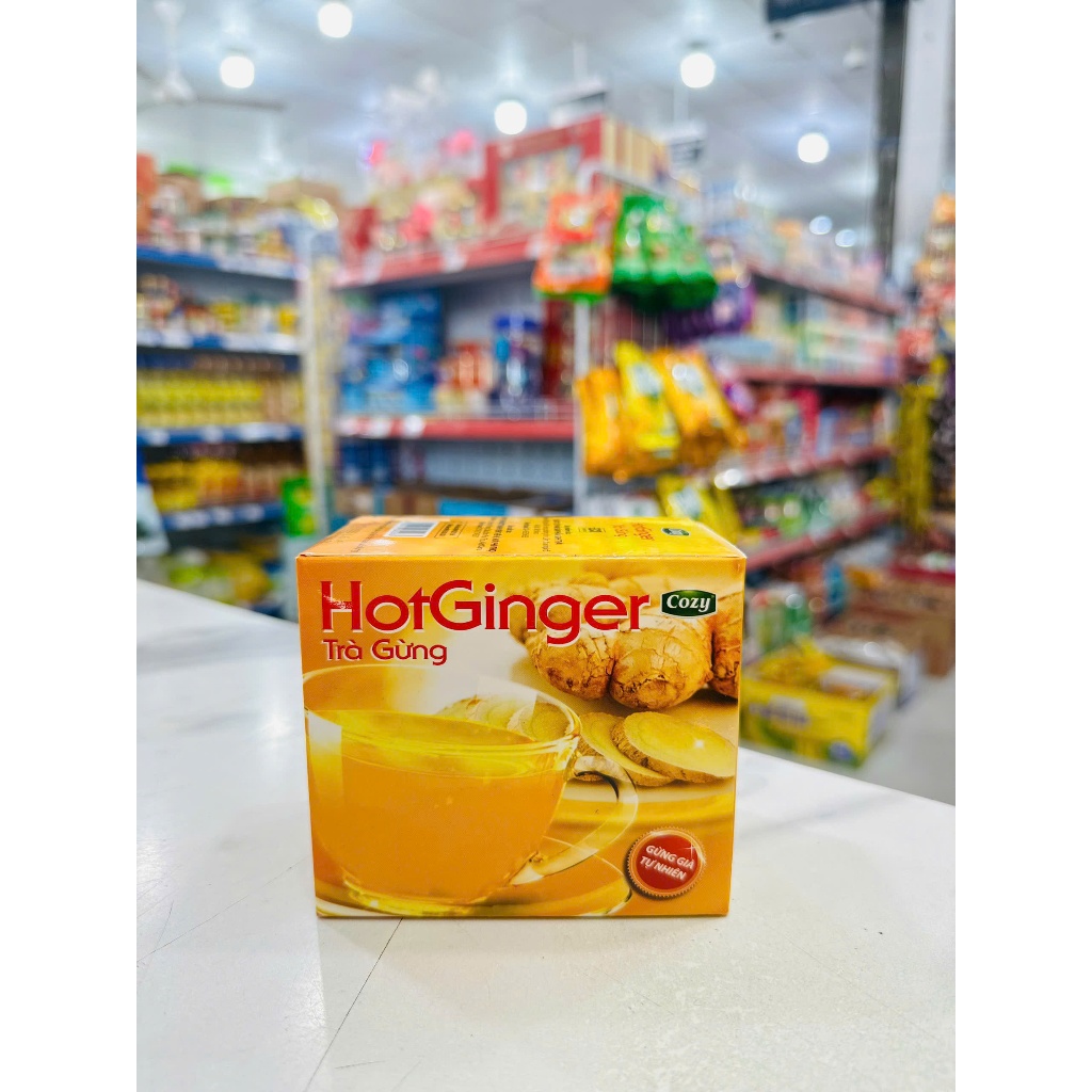 Trà gừng Cozy HotGinger - Trà gừng hòa tan Cozy