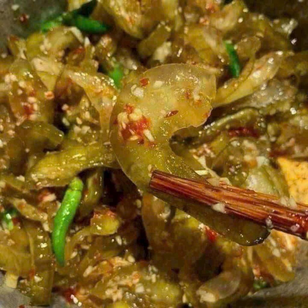 (dùng chay được) Mắm Dưa Gang Trộn Tỏi Ớt vị Miền Tây hủ 500g