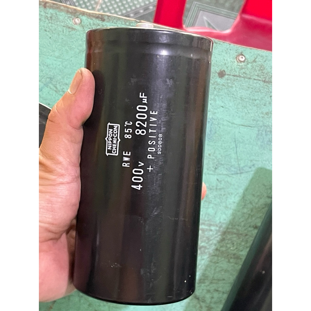 Tụ 400v 8200uf và 12000uf-Tháo Máy Nhật Xịn