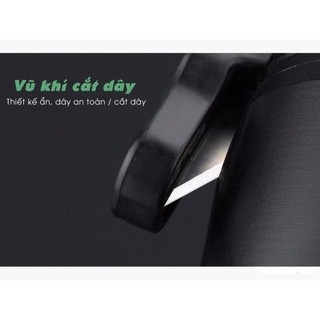 Đèn Pin 11 Chức Năng Solar Power Flashlight Dùng Pin Sạc Và Năng Lượng Mặt Trời Cao Cấp