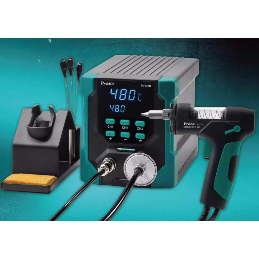 Máy hút thiếc Pro'sKit SS-331NH (Mẫu mới)
