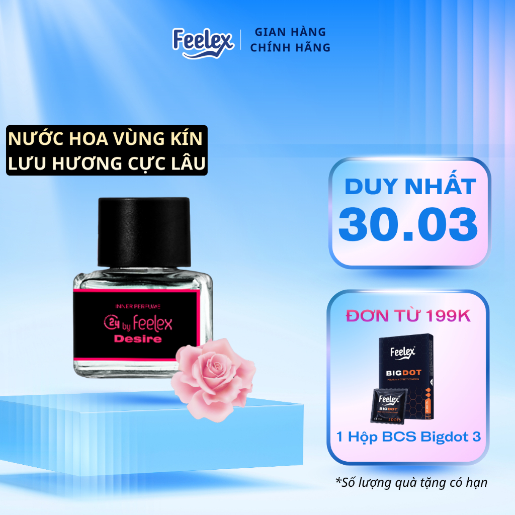 Nước hoa C24 by Feelex hương quyến rũ, ngọt ngào