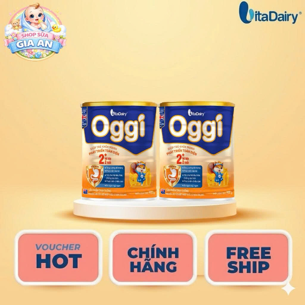 [ Có mã QR tích xu] Sữa oggi 0+, 1+ 800g - Date mới nhất