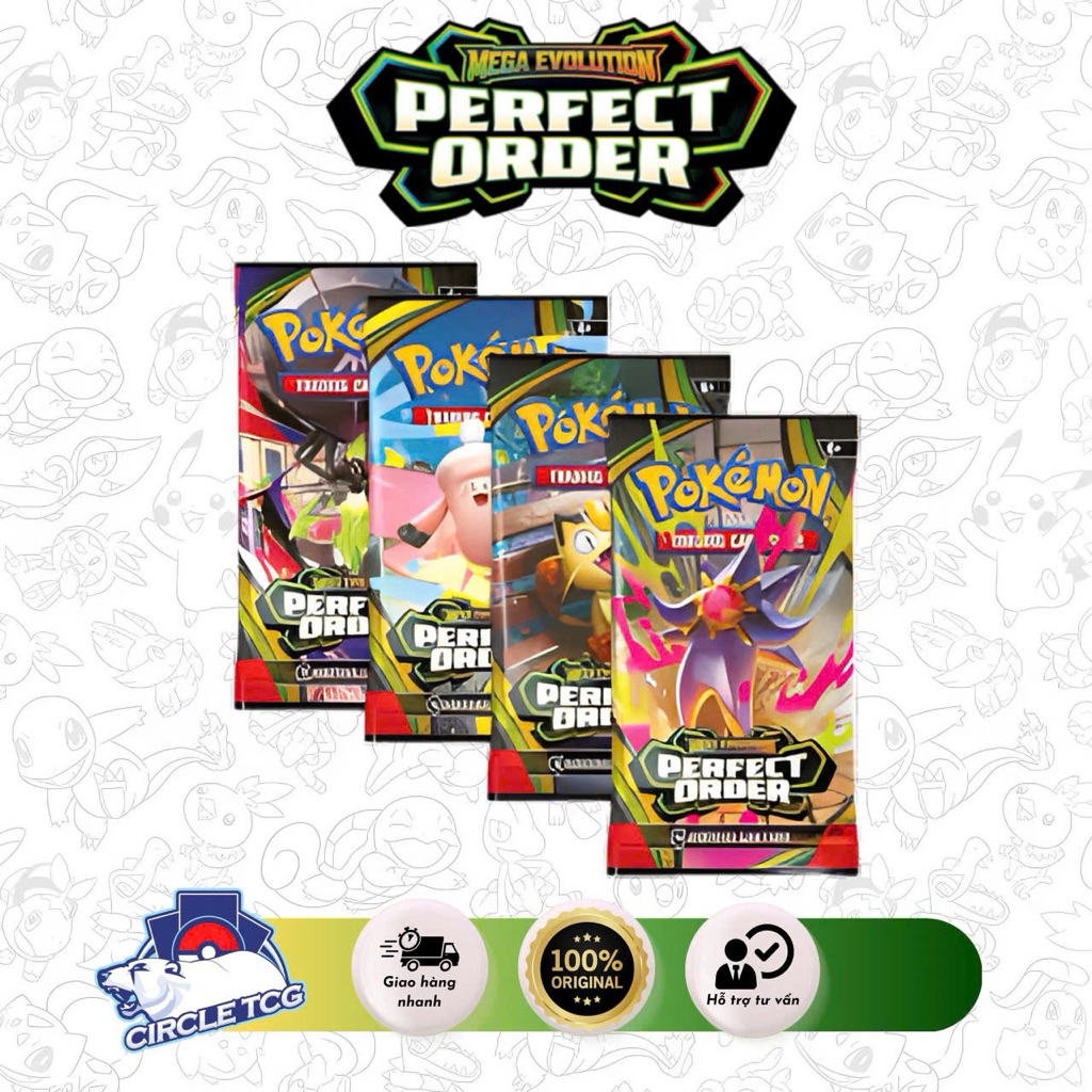 Pack lẻ Mega Evolution: Perfect Order