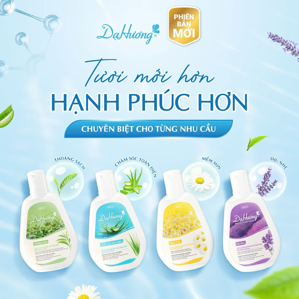 Dung dịch Vệ sinh phụ nữ Dạ Hương