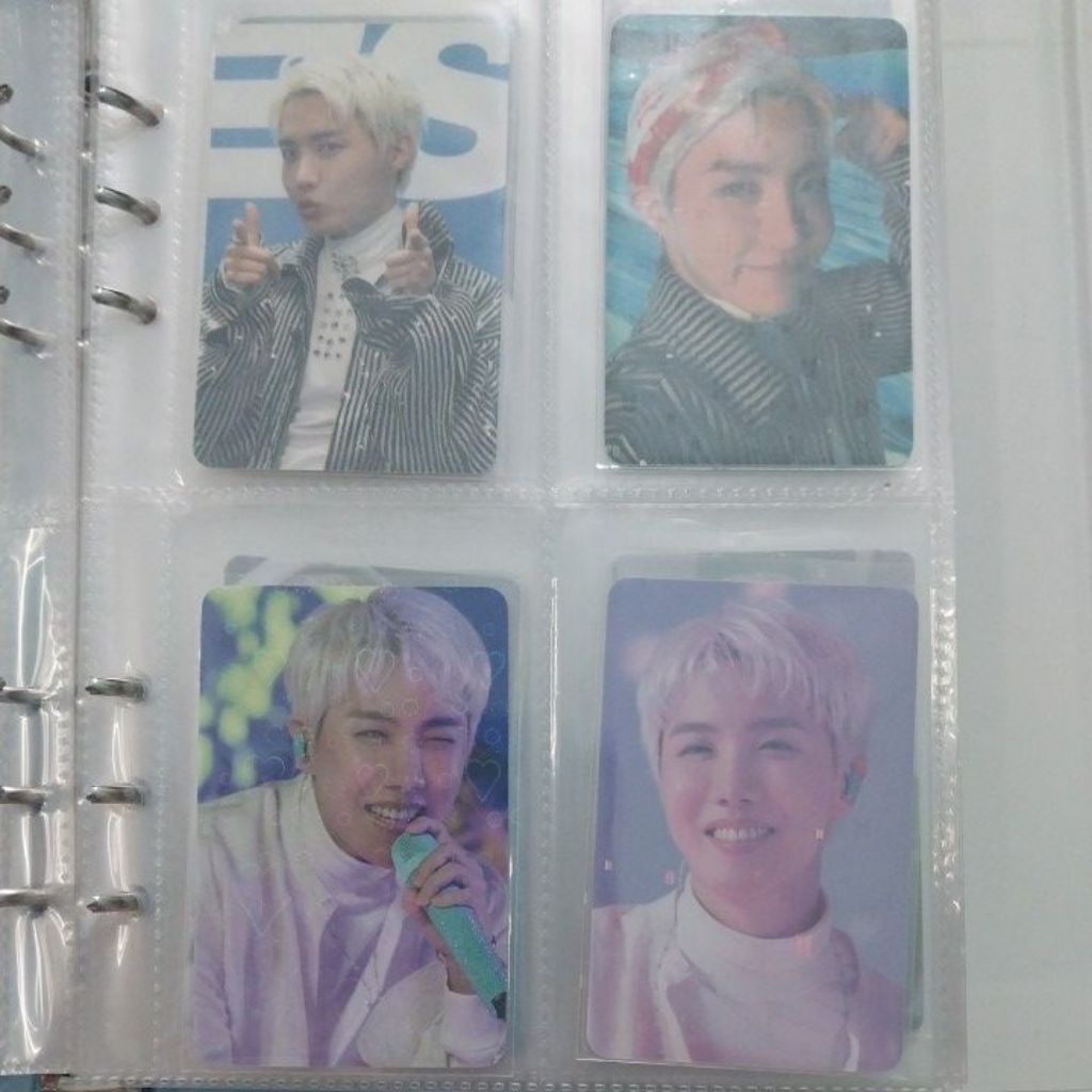 (lẻ - đọc kỹ mô tả) CARD BO GÓC BTS - JHOPE OFFICIAL