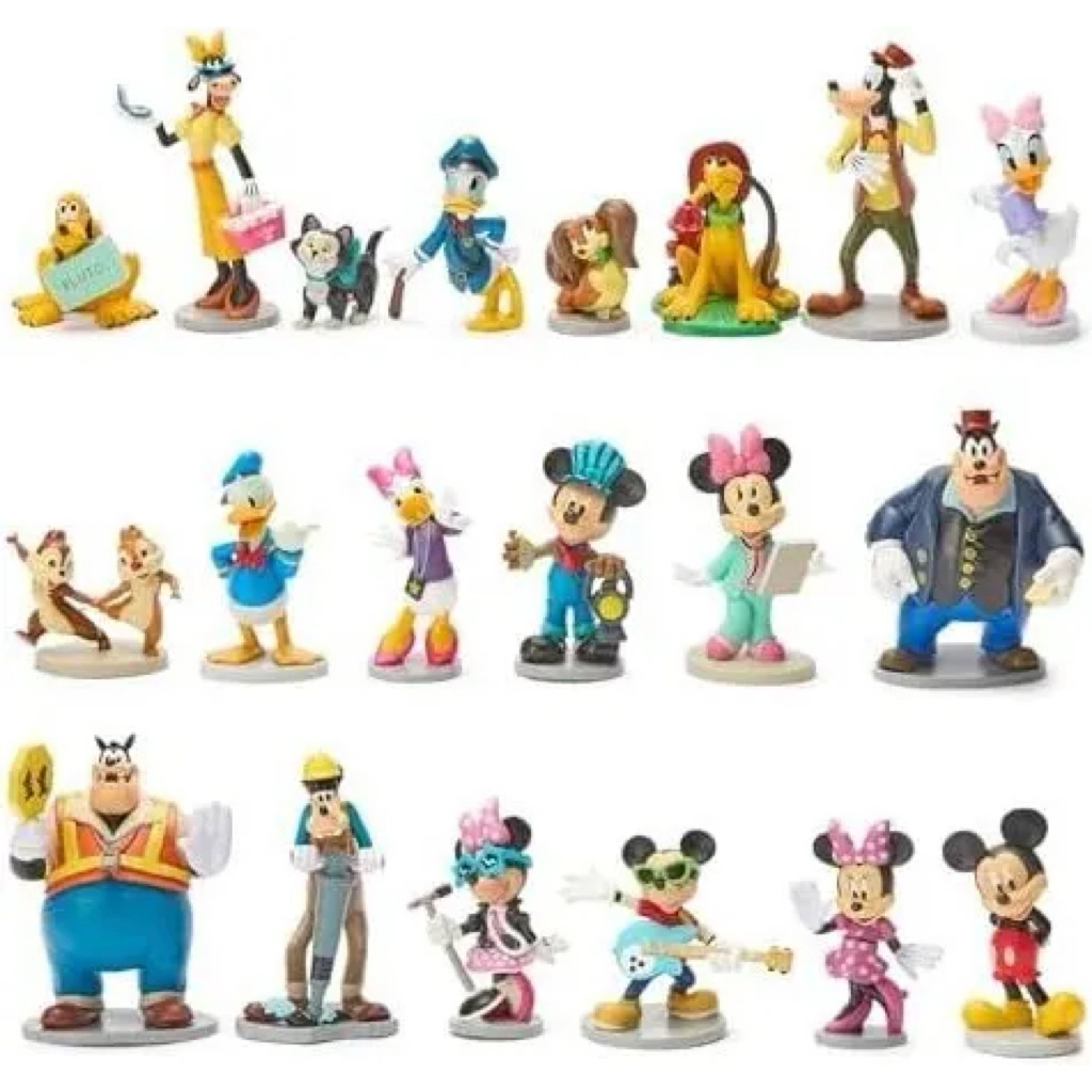 [HCM] Đồ chơi mô hình  Disney Mickey & Minnie & chó Pluto , Vịt Donal