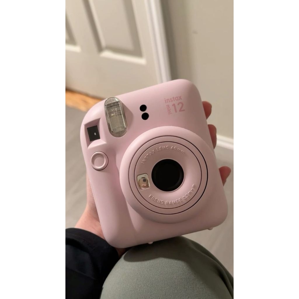 Máy Ảnh mini instax 12 hồng.